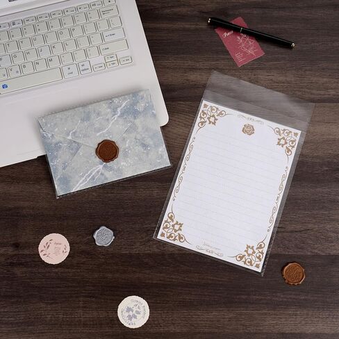 Quotidian Clear Plastic Bags Self Seal 2 mils 4.5" x 6.5" (11.4 x 16.5cm) Pack of 100 - A4 Photos Pictures Cards Prints Artwork in Kuwait