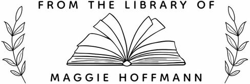 Generic Custom Book Embosser, Personalized Library Embosser, Choose from 15 Designs, Pink in Kuwait