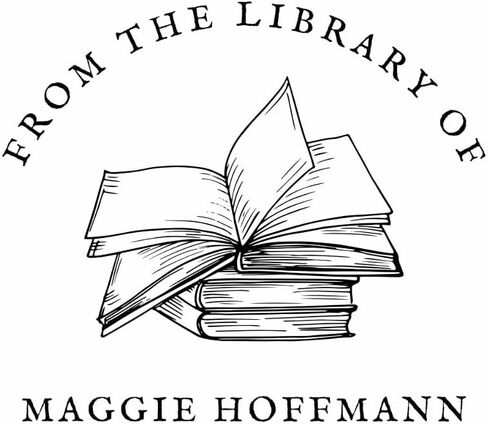 Generic Custom Book Embosser, Personalized Library Embosser, Choose from 15 Designs, Pink in Kuwait