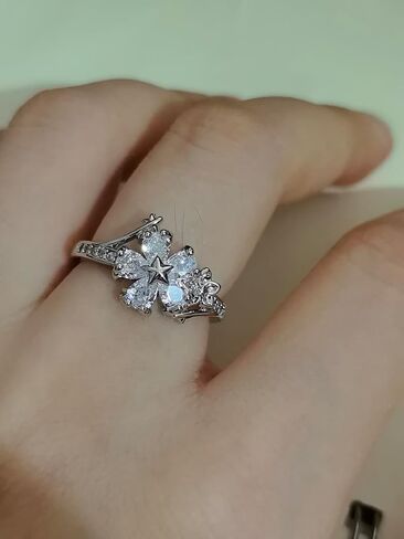 Love and Deepspace game Rings, Cosplay Proposal Jewelry for Women, Adjustable Game Rings for Her, Gift for Soulmate(5-pcs) in Saudi Arabia
