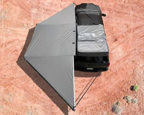 Awning - Roof Rack Kit Component | For Overland Vehicle Systems 19609907 | Nomadic 180 Dark Gray | Overlland Vehicle Systems 18069909 in Saudi Arabia