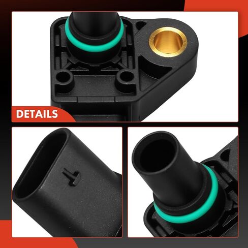 A-Premium Manifold Absolute Pressure MAP Sensor [3 Pins] Compatible with Mercedes-Benz C43/C450/E43/GLE450/GLE43/GLC43/SLC43 AMG, C400, E400, E450, GLE400, GLE550e, ML400, GL450, GLS450, S450, S550e in Saudi Arabia