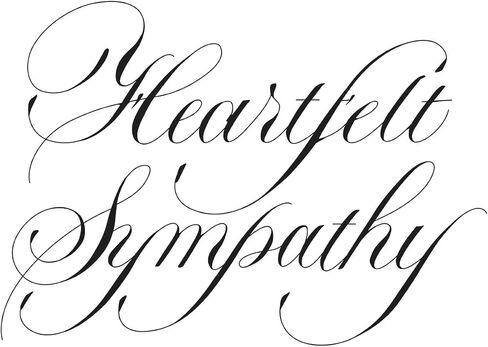 Spellbinders Copperplate Heartfelt Sympathy Press Plates, Metal in Kuwait