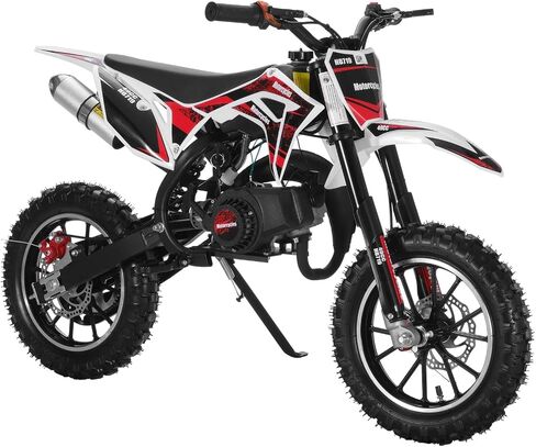 50cc Dirt Bike for Adults & Kids-Kids Dirt Bike 2-Stroke Gas Powered Off Road Motorcycle Mini Bikes with Speeds up to 40 MPH for Uphill and Off-Road Conditions Pull Start ﻿ Pink in Saudi Arabia