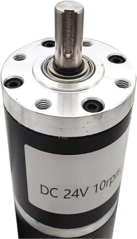 JGB37-3650 DC Planetary Gear Motor, 24V 10RPM, Metal Construction, High Torque 2.29-114kgf.cm, Double Screw Locking, Pure Copper Coil, Keyway Output Shaft (12v 50rpm 22kgf.cm) in Saudi Arabia