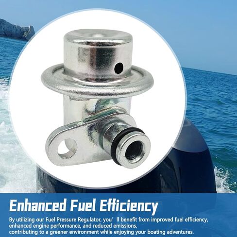 15760-93J01 Fuel Pressure Regulator Fit for Suzuki Outboard DF150/175 2006-2021, for DF200/225/250 2004-2021 for DF300 2007-2021, Replace PR-036 15760-87J00 in Saudi Arabia