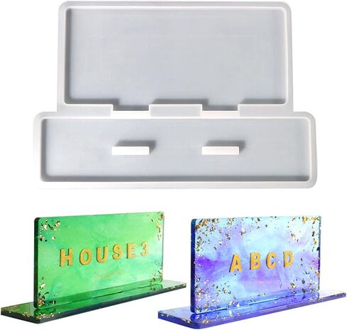 Resin Mold for Photo Frame Rectangle Shape Silicone Epoxy for Casting Personalized Photo Frame Mold for Ornaments Resin in Saudi Arabia
