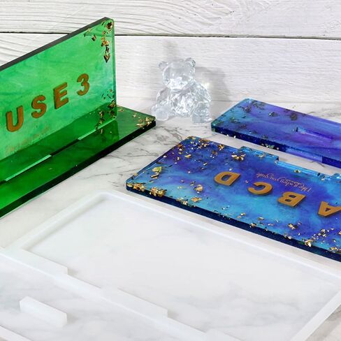 Resin Mold for Photo Frame Rectangle Shape Silicone Epoxy for Casting Personalized Photo Frame Mold for Ornaments Resin in Saudi Arabia