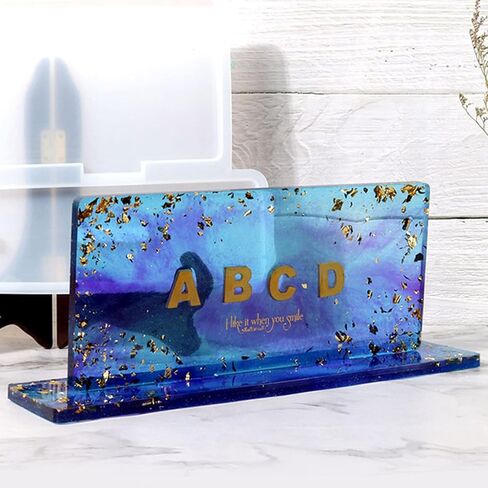 Resin Mold for Photo Frame Rectangle Shape Silicone Epoxy for Casting Personalized Photo Frame Mold for Ornaments Resin in Saudi Arabia