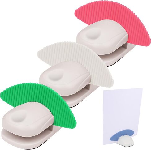 4 قطع من حامل المستندات لكتابة النسخ المحمولة وحامل سطح المكتب المشبك للمكتب مع حصيرة غير قابلة للانزلاق وحامل ورقي وحامل مستندات ذو ثقل موازن لقراءة مكتب ورق A4 in Kuwait