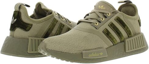 Adidas Women's NMD_R1 Sneakers (White/Pine Green, 9) in Kuwait