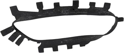 PartsFlow Front Left And Right Side Headlight Lens Black Trim Gaskets For 2005-2013 Chevy Chevrolet Corvette C6 in Saudi Arabia