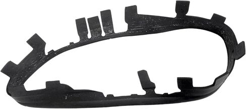 PartsFlow Front Left And Right Side Headlight Lens Black Trim Gaskets For 2005-2013 Chevy Chevrolet Corvette C6 in Saudi Arabia