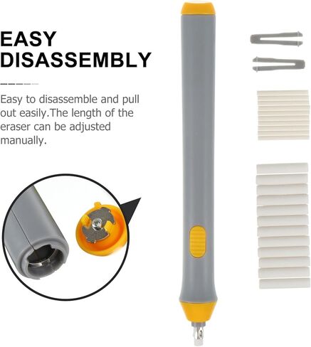 COHEALI Electric Eraser for Artists Lightweight Compact Auto Eraser Tool Kit for Drawing Sketching Drafting Precise Control for Art Technical Plans and Highlight Modifications in Saudi Arabia