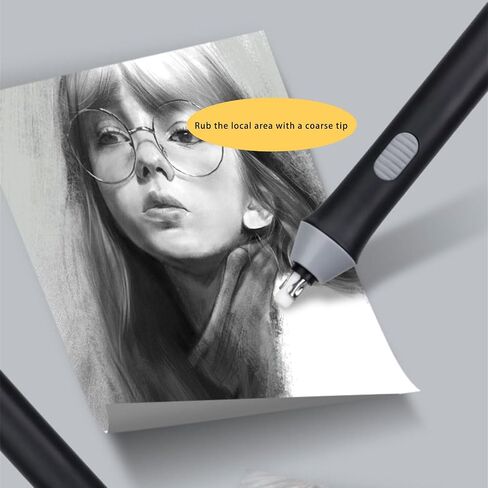 Electric Eraser Portable Pencil with Replacement Refills Battery Operated for Artist Drawing Battery Operated Pencil for Sketching Drafting in Saudi Arabia