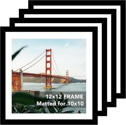 11x16 Picture Frame Black for Wall Hanging Horizontally or Vertically, 11 x 16 Frame Composite Wood Wall Gallery Photo Frame, Black in Saudi Arabia