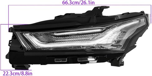 GXYWADY Daytime Run Lamp Replacement for Traverse 2022-2023 Driver Left Daytime Run Lamp Replacement for 85584765 in Saudi Arabia