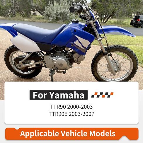 Left & Right Tank Shroud Air Scoop Blue For Yamaha TTR90 TTR90E 2000-2007 5HN-2137X-00-00 5HN-2137W-00-00 in Saudi Arabia