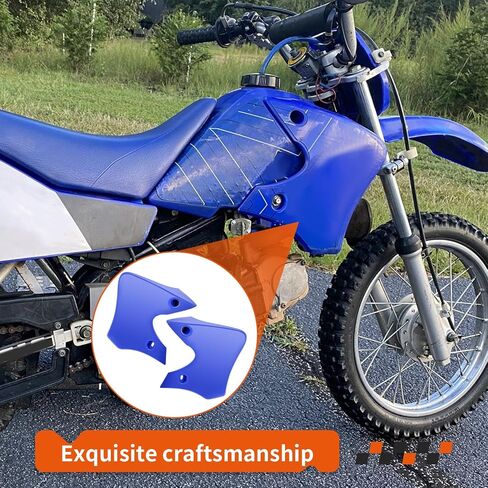 Left & Right Tank Shroud Air Scoop Blue For Yamaha TTR90 TTR90E 2000-2007 5HN-2137X-00-00 5HN-2137W-00-00 in Saudi Arabia