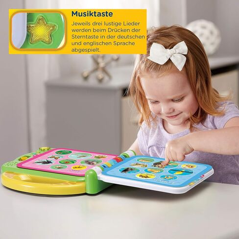 VTech 80-609544 Mein 100-Wörter-Buch: Tiere، Babybücher ثنائي اللغة، الإنجليزية in Kuwait