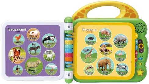 VTech 80-609544 Mein 100-Wörter-Buch: Tiere، Babybücher ثنائي اللغة، الإنجليزية in Kuwait