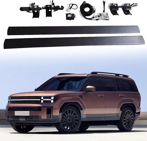 PowerStep Running Boards Fit for Hyundai Santa Fe 2024 2025 Power Side Steps Retractable Truck Steps Electric Running Board Deployable Side Step in Saudi Arabia