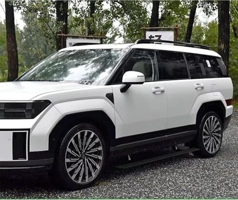 PowerStep Running Boards Fit for Hyundai Santa Fe 2024 2025 Power Side Steps Retractable Truck Steps Electric Running Board Deployable Side Step in Saudi Arabia