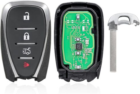 1 Pack 4 buttons Remote Control Car Key Fob 2016-2021 Fit for Chevrolet Camaro 2.0L,2016-2021 Fit for Chevrolet Camaro 3.6L HYQ4EA13585722,*13508767, HYQ4AA. in Saudi Arabia
