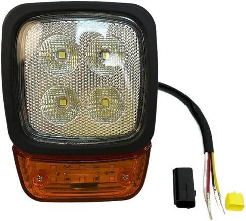 LED 12 فولت-24 فولت لقطع رافعة شوكية طائرات الهليكوبتر المصابيح الأمامية مجموعة المصابيح الأمامية مع التوجيه in Kuwait