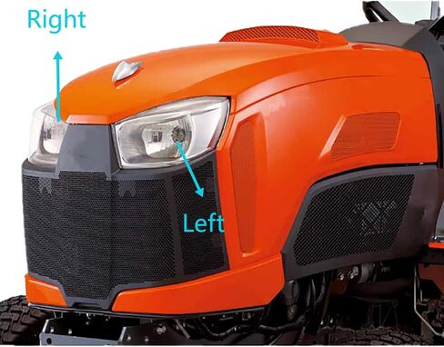 FridayParts Head Lamp Assembly 6C430-54140 6C430-54130 6C43054140 6C43054130 Compatible for Kubota Tractor B2650HSD B2650HSDC B3350HSD B3350HSDC B3350SUHSD Replacement (Right) in Saudi Arabia