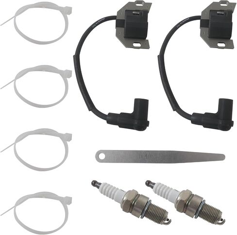 2025 ترقية 21171-7042 ملف الإشعال مع شمعات الإشعال 2 مجموعات لكاواساكي FR651V FR691V FX751V FX801V FX850V FR600V in Saudi Arabia