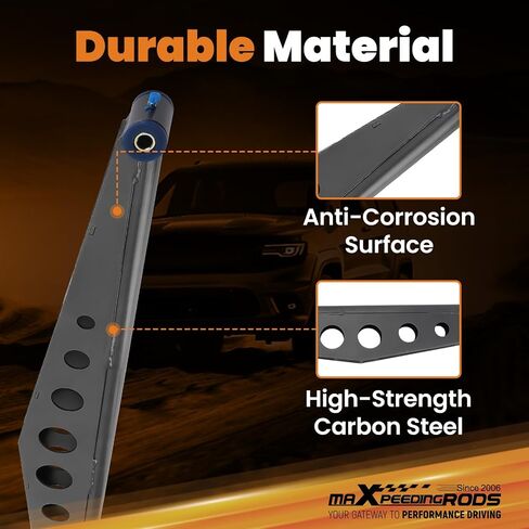 مجموعة قضبان الجر الخلفية من maxpeedingrods لسيارة Ford F150 F250 F350 4WD 1980-1996، قضيب سلم المحور الخلفي ودعامة التثبيت in Saudi Arabia