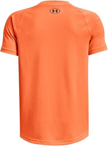 Under Armour Boys' Tech 2.0 Short-Sleeve T-Shirt, (389) Hyper Green / / Black, Medium in Saudi Arabia