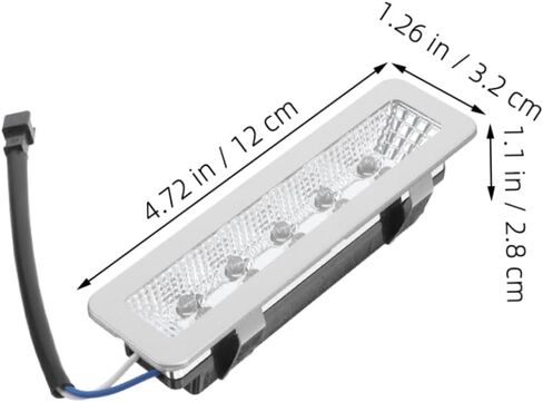 2 قطعة LED غطاء محرك السيارة استبدال المصابيح الكهربائية متوافقة غطاء تنفيس المطبخ كفاءة في استخدام الطاقة مشرق للاستخدام المنزلي in Saudi Arabia