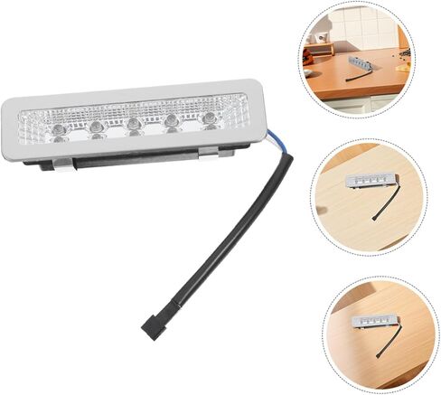 2 قطعة LED غطاء محرك السيارة استبدال المصابيح الكهربائية متوافقة غطاء تنفيس المطبخ كفاءة في استخدام الطاقة مشرق للاستخدام المنزلي in Saudi Arabia