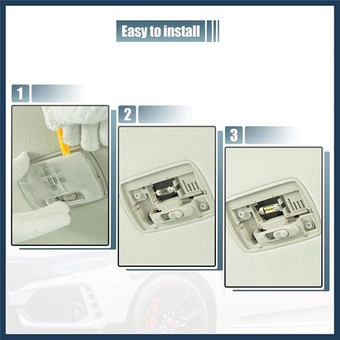 2 قطعة مفتاح مصباح على شكل قبة 34404-SDA-A21 34404-SDA-A22D3 924-798 أضواء علوية لخريطة السقف لهوندا CR-V أوديسي أكورد بايلوت ريدجلاين لرام 1500 تصميم أنيق in Kuwait