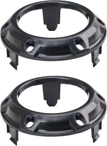 TRQ Driver & Passenger Side Fog Light Hole Cover Set,Fog Light Cover Set Compatible with 2007-2009 Mitsubishi Outlander MI1088103 in Saudi Arabia