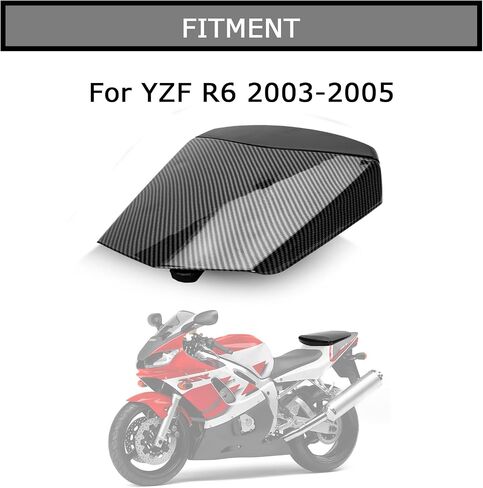 PSLER Rear Seat Fairing Cover Cowl for YZF R6 2003-2005 (Carbon) in Saudi Arabia