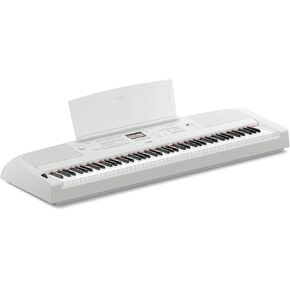 Yamaha DGX670WH 88-Key Weighted Digital Piano, White (Furniture Stand Sold Separately) in Kuwait