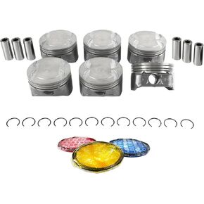 MA-5741125042-4 مكابس مع حلقات متوافقة مع/لـ 07-12 Ford 3.5L V6 Duratec in Kuwait
