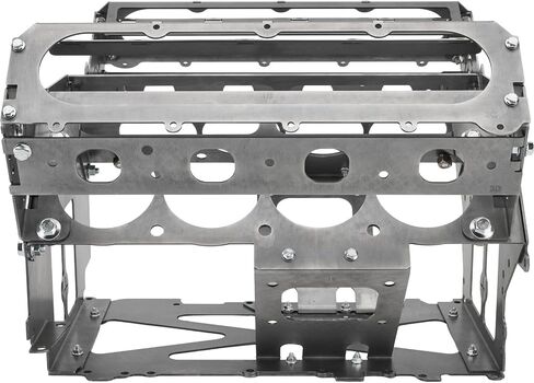 SoloSwap Gen V LT Mock Up Engine Long Block with Fabricated Heads, 12-Gauge Steel Lightweight Replica for Swap Fitment, Accepts LT Accessories for Mount & Header Test-Fitting in Saudi Arabia