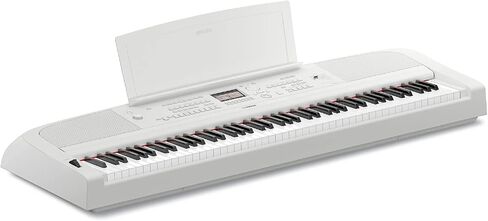 Yamaha DGX670WH 88-Key Weighted Digital Piano, White (Furniture Stand Sold Separately) in Kuwait