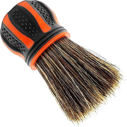 Car Cleaning Tool with Boar Bristles Scratches Simple Detailing Brush Compact Dense Bristles for Thorough Dusting Surfaces Leather Seat Joint Cleaning in Saudi Arabia