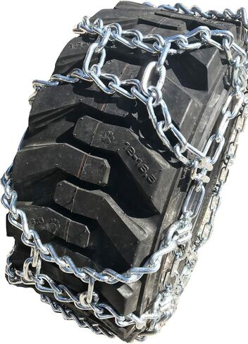 TireChain.com 16.9-24, 16.9 24 Duo Grip Tractor Tire Chains Set of 2 in Saudi Arabia