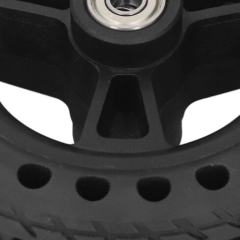 6 Inch Solid Tire Wheel, 75kg Load Bearing, TPE Rubber Material Hand Truck Wheels Replacement for Factory, Store in Kuwait