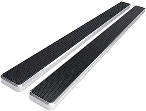 to Wheel Silver for F150 for F350/F250 SuperDuty Super Cab 5.5 ft Bed & 22 6061 Aircraft Aluminum Polished Finish 2-Pieces Smartphone Style Solid 1pc 86" Long-Shape in Saudi Arabia