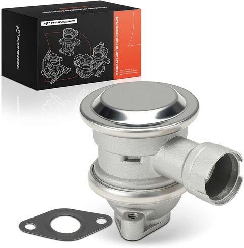 صمام فحص حقن الهواء الثانوي A-Premium متوافق مع Volkswagen Jetta 2000-2003، Golf 2000-2006/2010، Beetle 1998-2005، GTI 2007، 2.0L، صمام التحكم في فحص مضخة الهواء مع حشية in Saudi Arabia