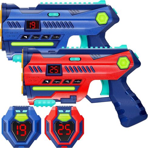 Halo Sport Laser Tag Set of 2 - Gifts for 8 9 10 11 12 13 Year Old Boy Gifts Birthday - Christmas Toys for Boys Ages 8-12 Years - Teens Boys Toys Age 8-10 Years Gift - Lazer Tag Guns & Vests in Saudi Arabia