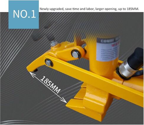 Hydraulic Tire Bead Breaker, Heavy-Duty Air Hydraulic Tire Bead Breaker, with 2.3L Foot Pump and Air Hose, for Tractor Trucks, Lawn Mower in Saudi Arabia