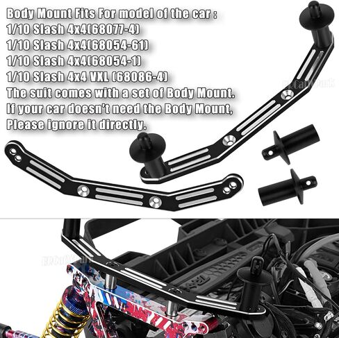 جزء ترقيات الألومنيوم RC لـ 1/10 Slash Rustler Stampede 4X4 VXL BL-2s Hoss 4WD VXL، الذراع، الصدمات، عمود القيادة، كتلة العجلات، كتل التوجيه، ناقلات المحور كعب، التوجيه، الروابط، البرج، الأزرق الداكن in Kuwait